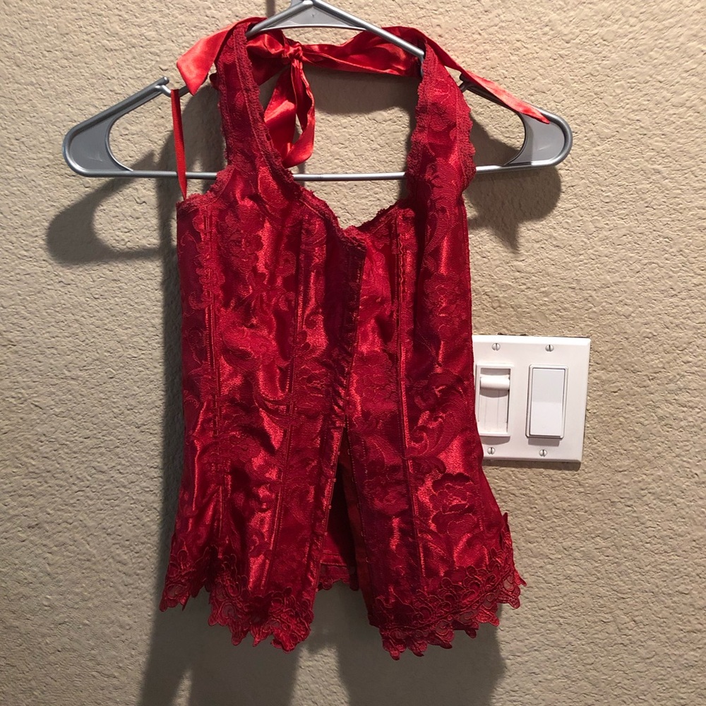 Women’s lingerie Corset, red, size 32